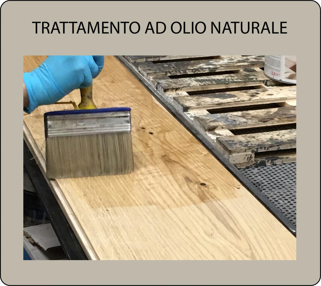 finitura olio naturale su parquet a Vicenza