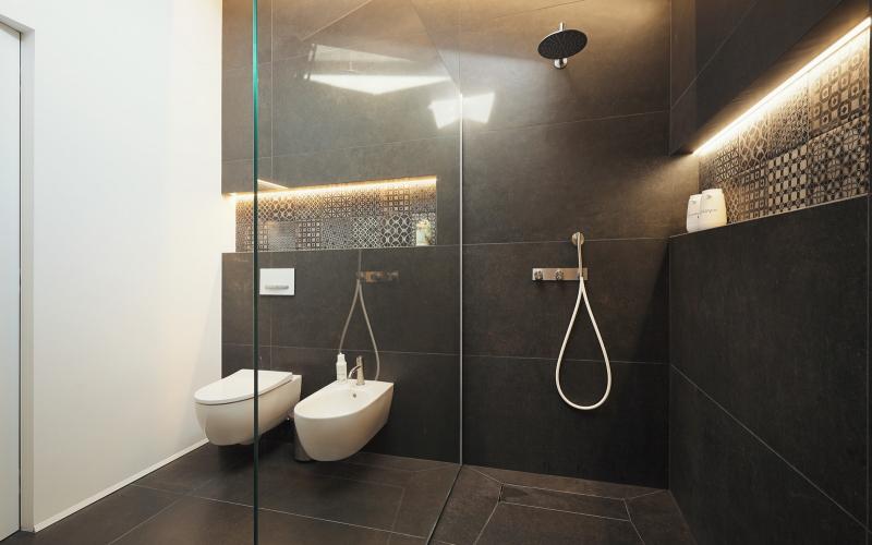 Bathroom with walk in shower Vicenza