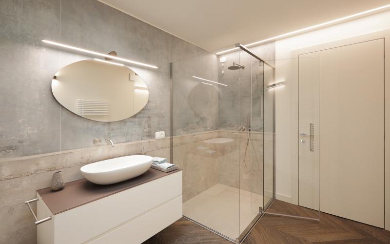 Large shower cubicle Vicenza