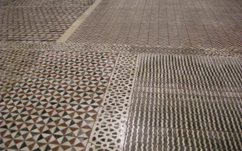 Mosaici a pavimento in marmo, Battistero a Firenze
