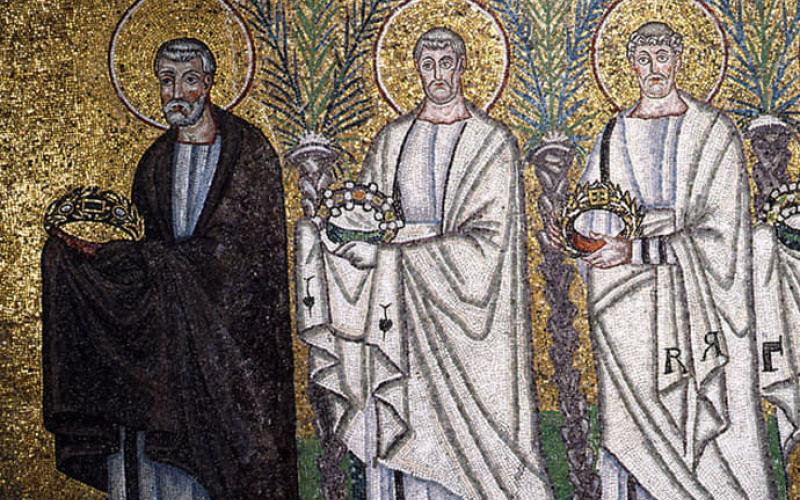 Mosaico bizantino a Ravenna, san appolinare