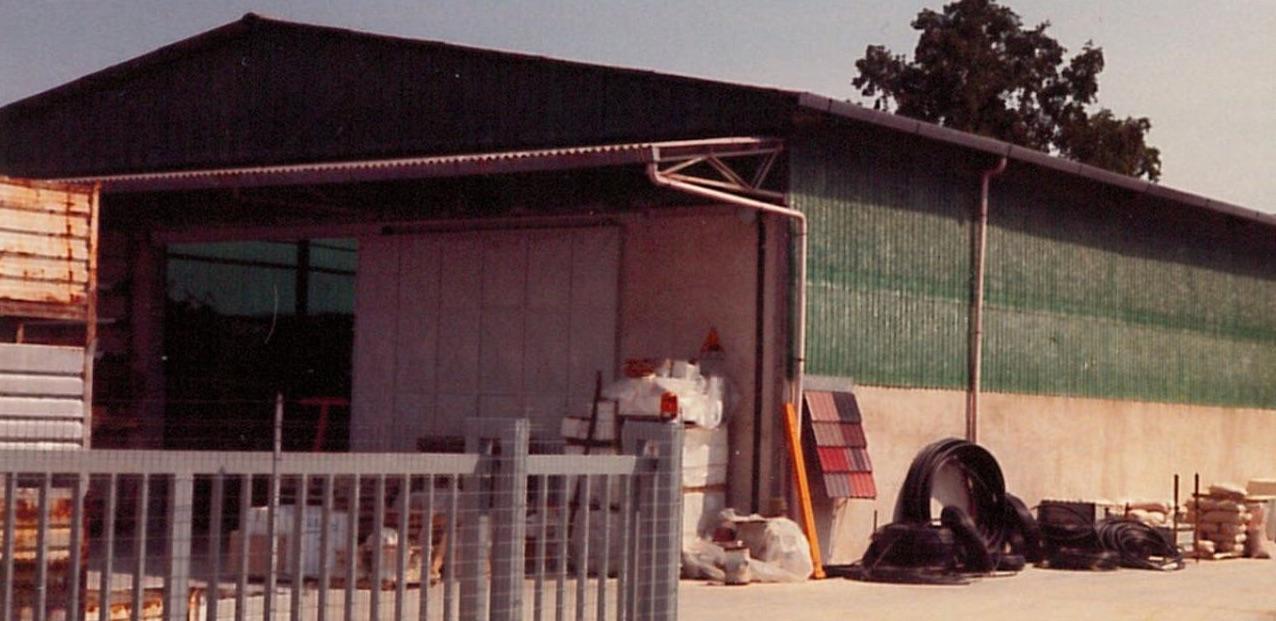 Il magazzino della Fratelli Pellizzari negli anni '70