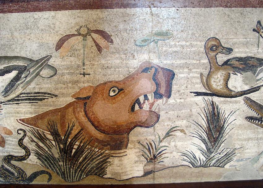Mosaico a Pompei