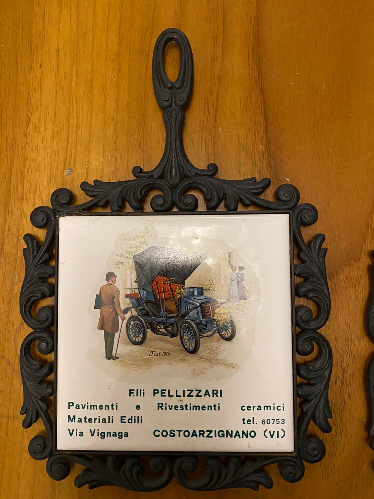 Pellizzari ad Arzignano, piastrelle decorative