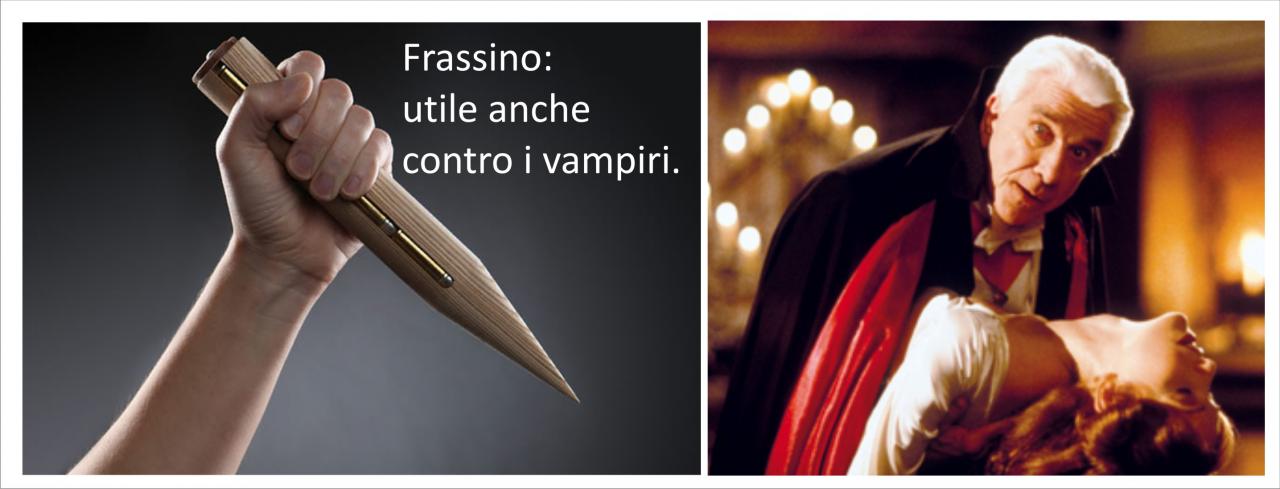 Paletto di Frassino per uccidere i Vampiri