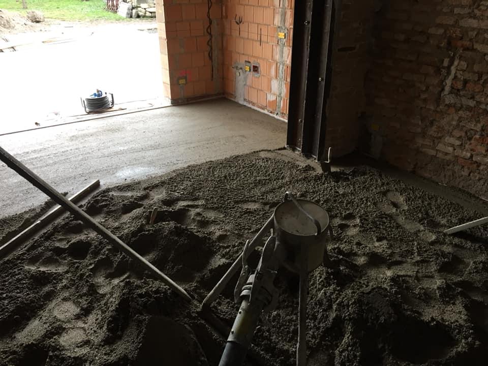 Massetto sabbia e cemento, la staggiatura
