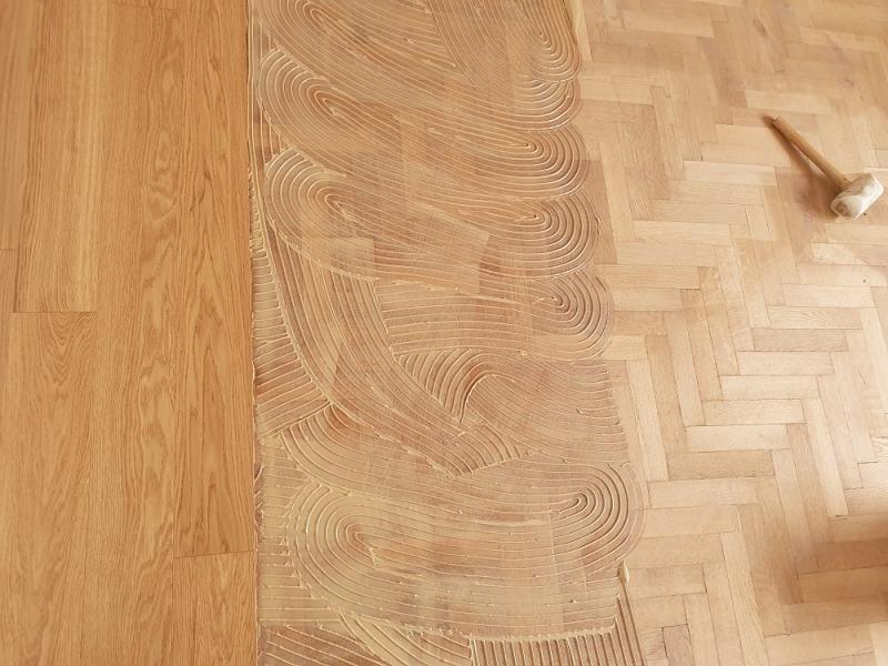 posa legno su pavimento esistente in legno