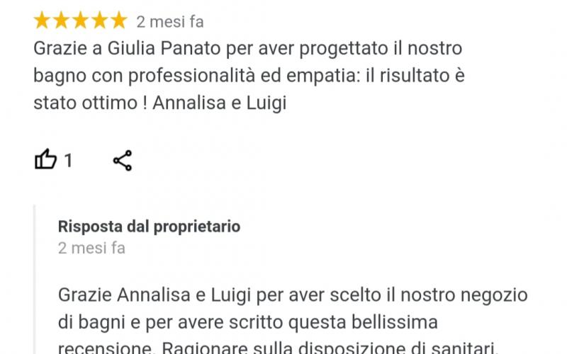 fratelli pellizzari opinioni recensione positiva Giulia Panato