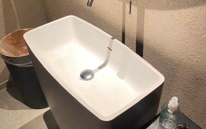 Gessi rubinetteria in un bagno a Verona