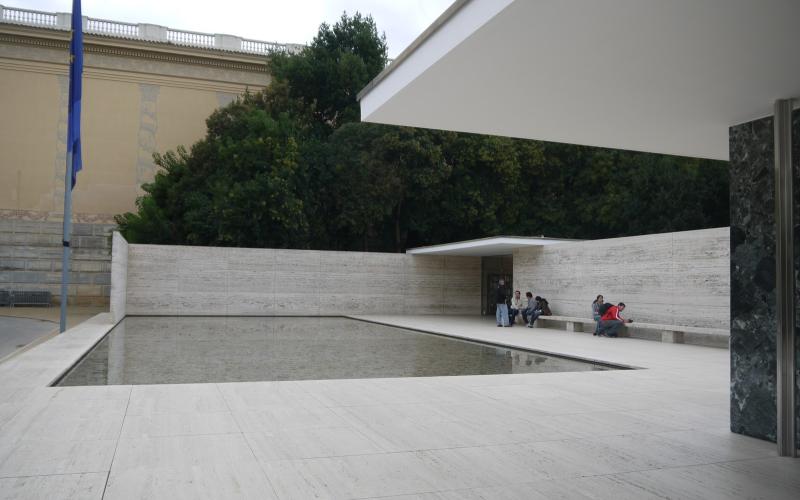 Ludwig Mies Van Der Rohe, padiglione Barcellona