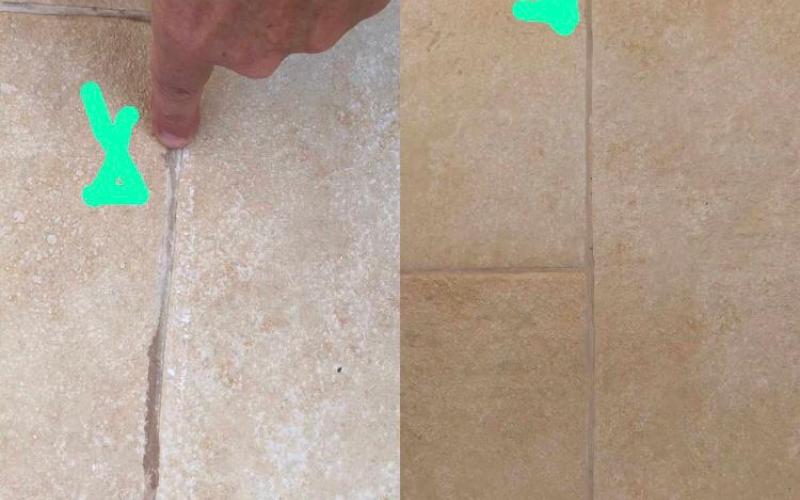 La pulizia delle piastrelle dai residui di posa: il pavimento pulito 