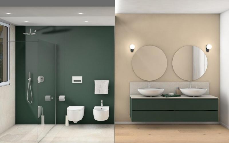 Modern bathroom furniture Vicenza
