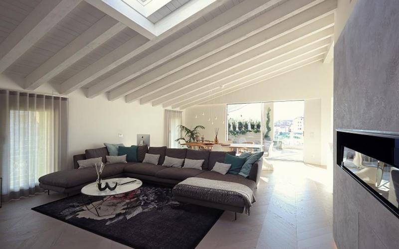 Large modern corner sofa Vicenza
