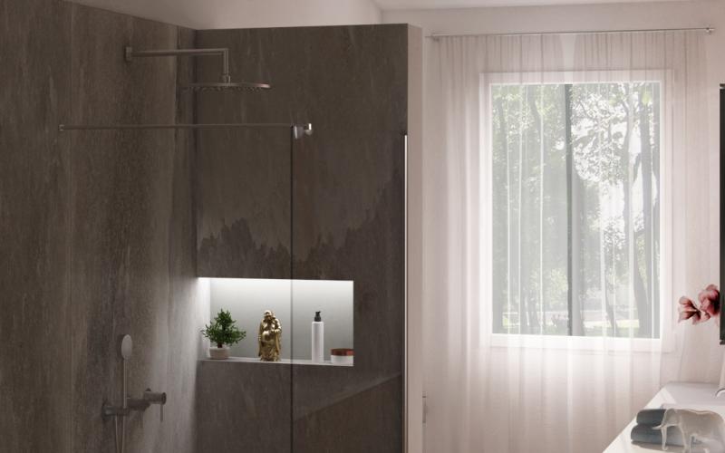 Progetto bagno con doccia moderna Vicenza