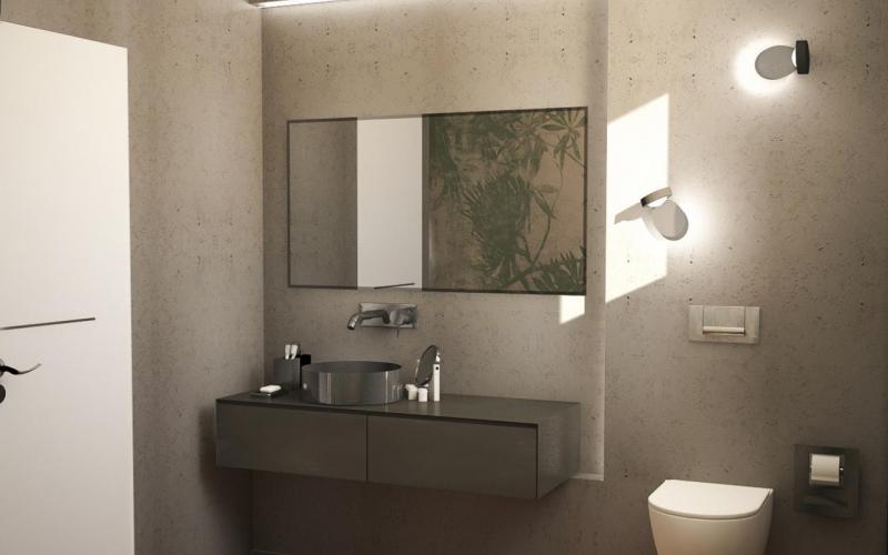 Come illuminare lo specchio del bagno: il progetto