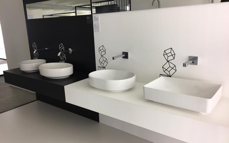 Countertop bowl washbasin in Vicenza