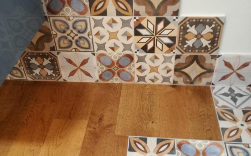 decorated tiles verona