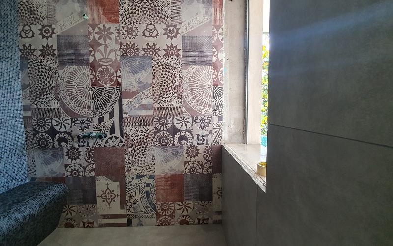 doccia lastre mosaico, Vicenza