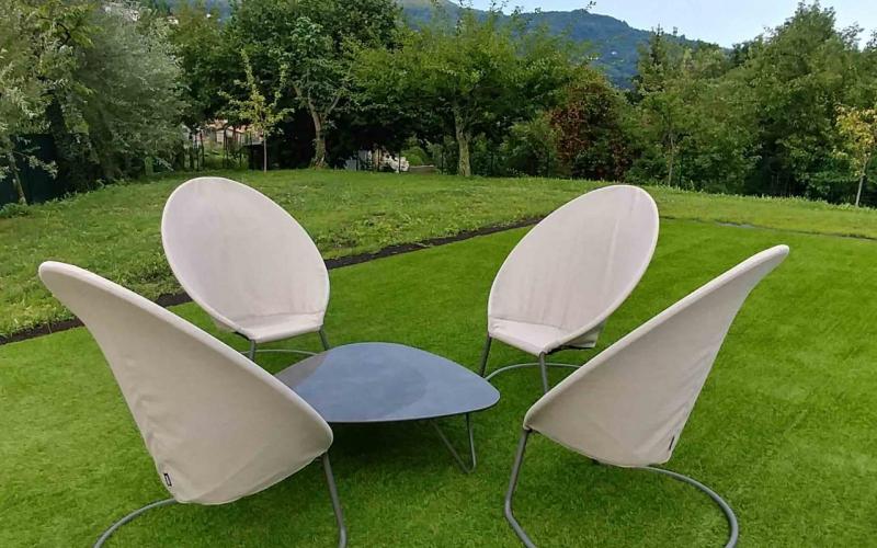 Synthetic grass in an outdoor area in Valdagno