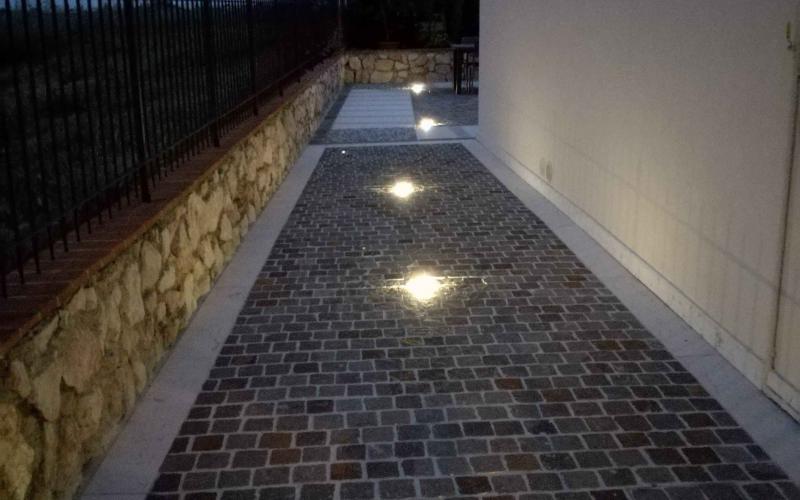 lighting pedestrian walkways verona