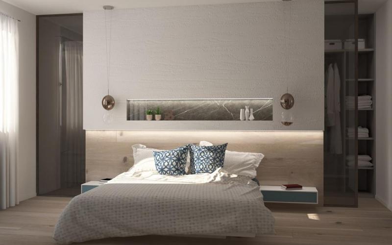 Illuminazione moderna camera da letto Verona