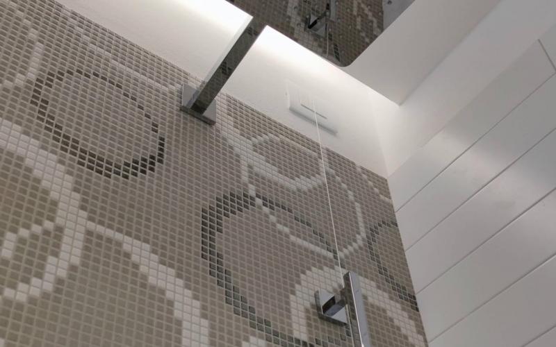 Soffione doccia in mosaico Vicenza