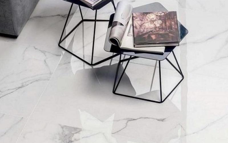 Marble effect ceramic tiles in Vicenza