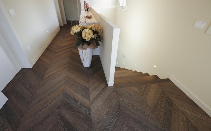 parquet a spina ungherese rovere Vicenza