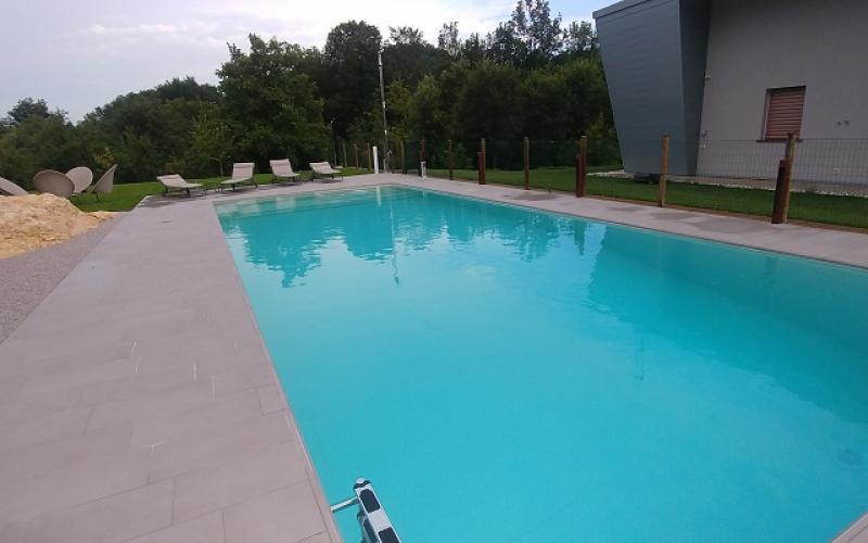 piscina interrata Vicenza progettazione realizzazione 
