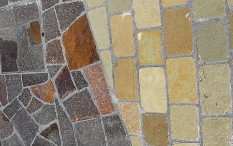 pavimenti esterni porfido pietra Vicenza