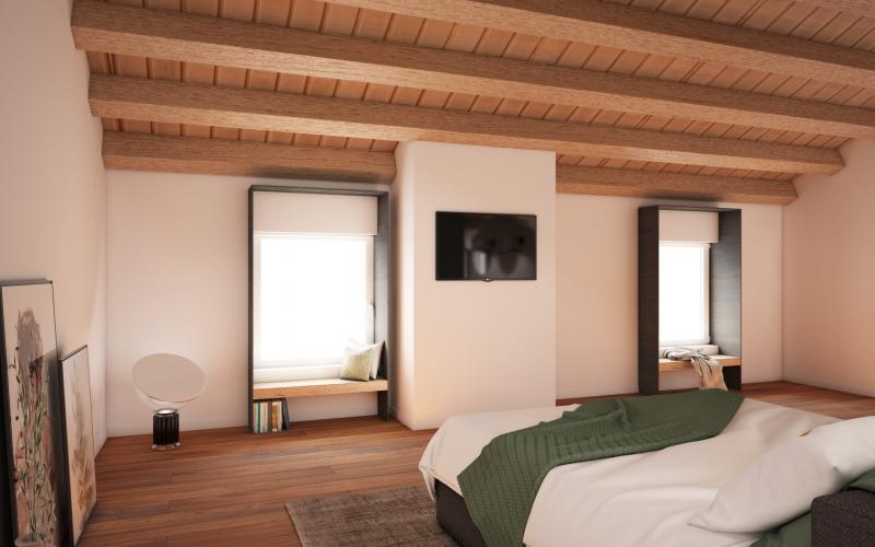 Progetto camera da letto per casa a Verona