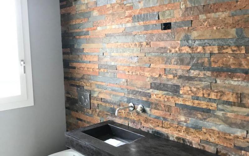 Slate wall tiles in Vicenza