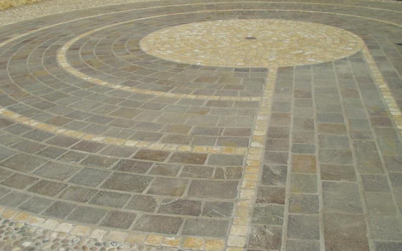 pavimento esterno giardino pavimentazione porfido trani Vicenza Verona