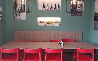 ristrutturare bar piastrelle ristorante moderno Verona provincia Vicenza