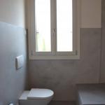 bagno rimodernato con la resina a Vicenza
