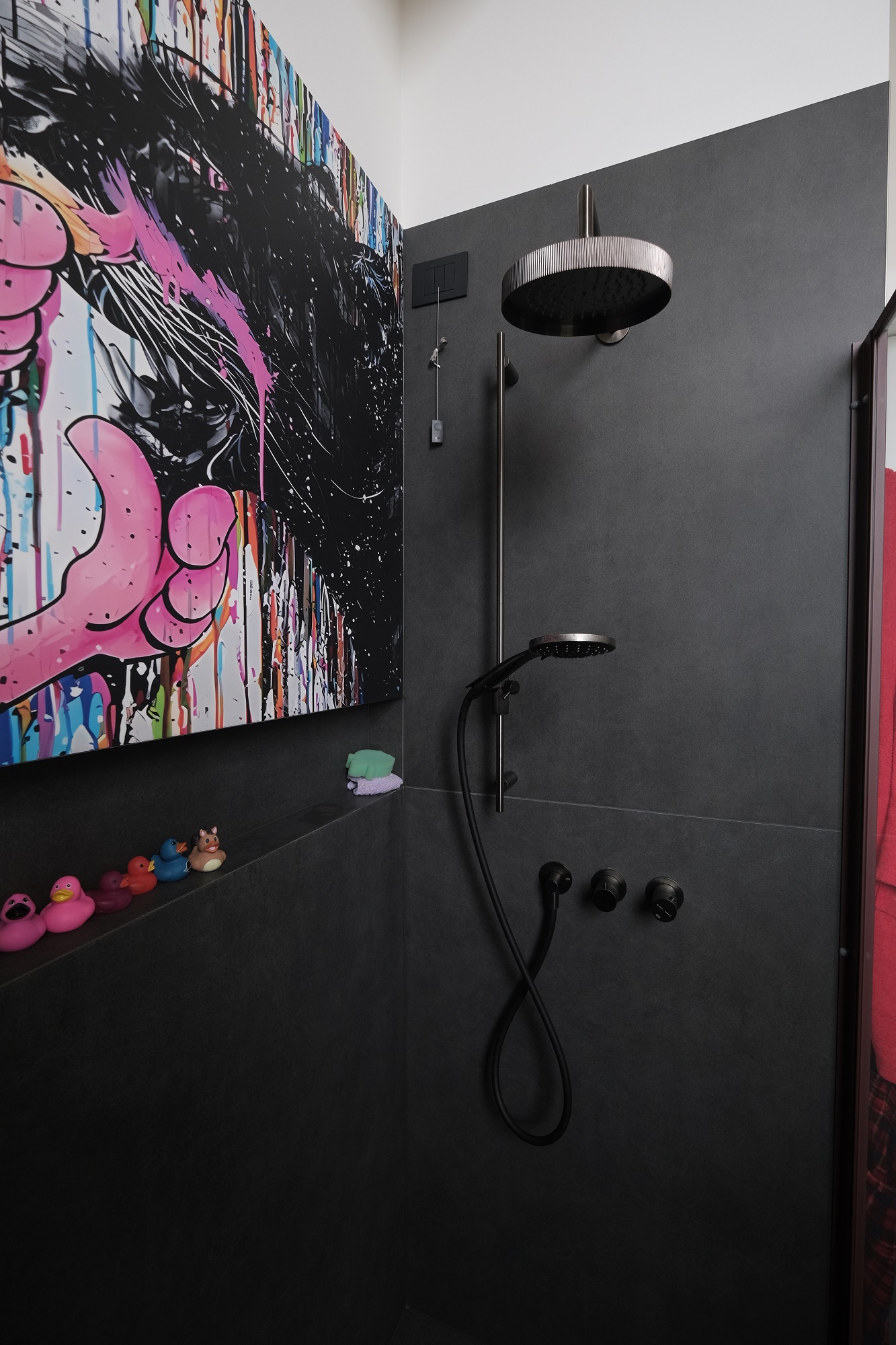 bagno decorato per delle bimbe