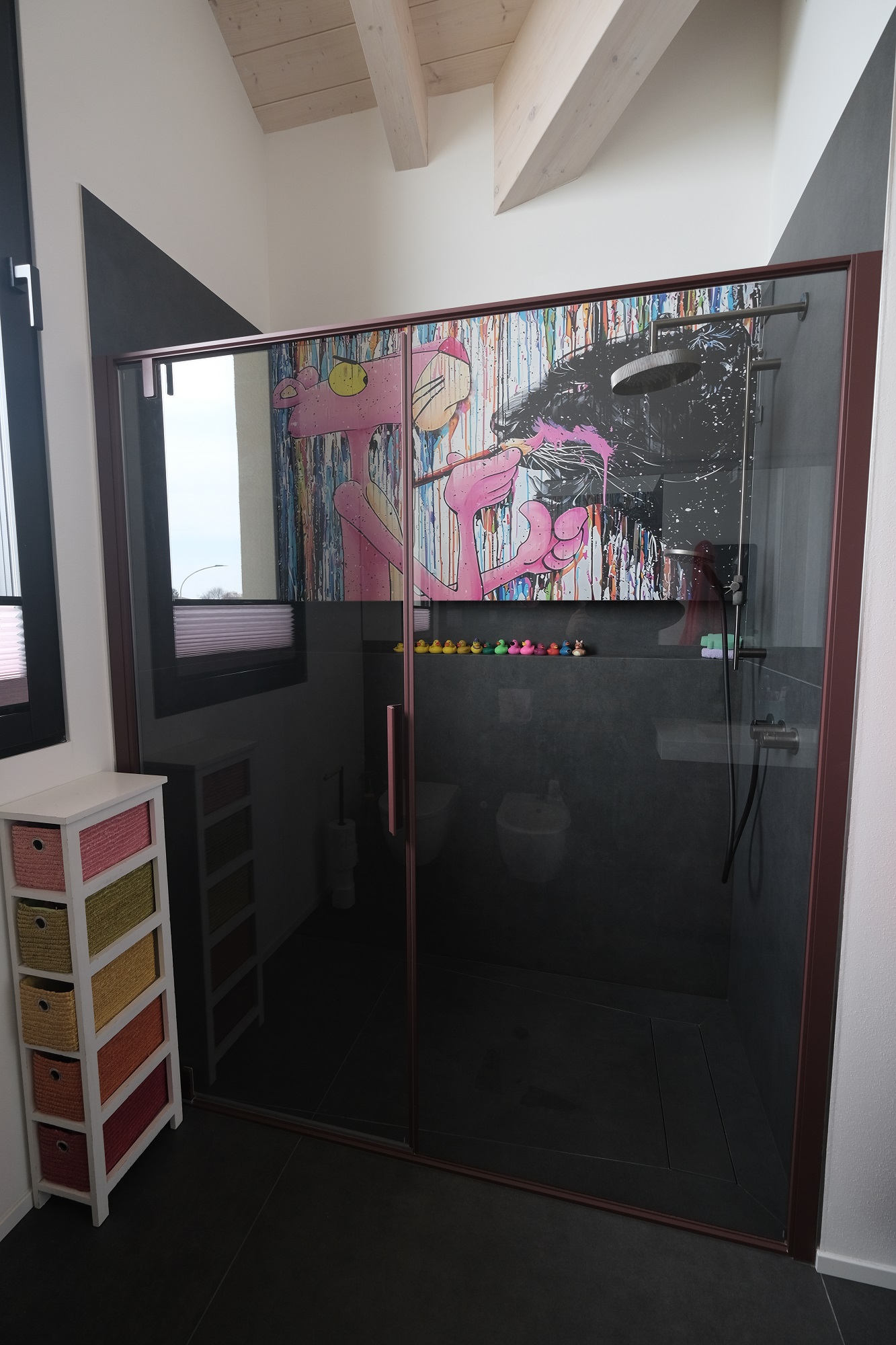 bagno decorato per delle bimbe
