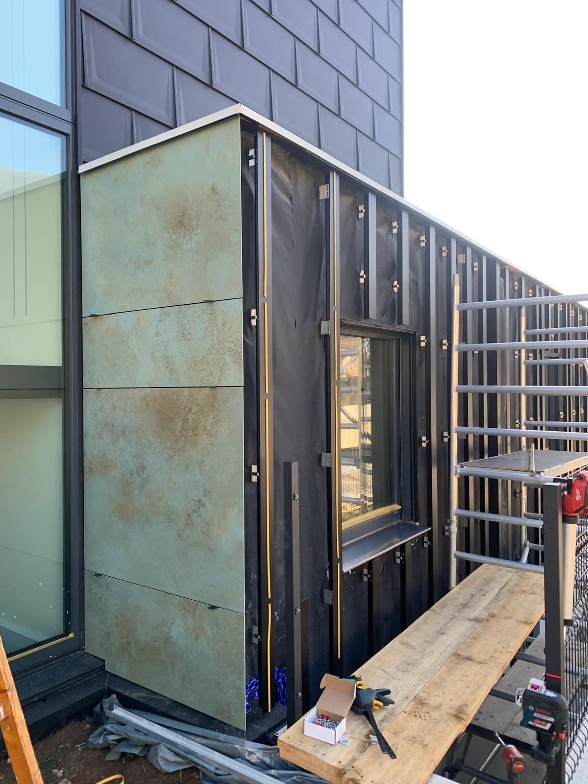 cantiere casa in legno