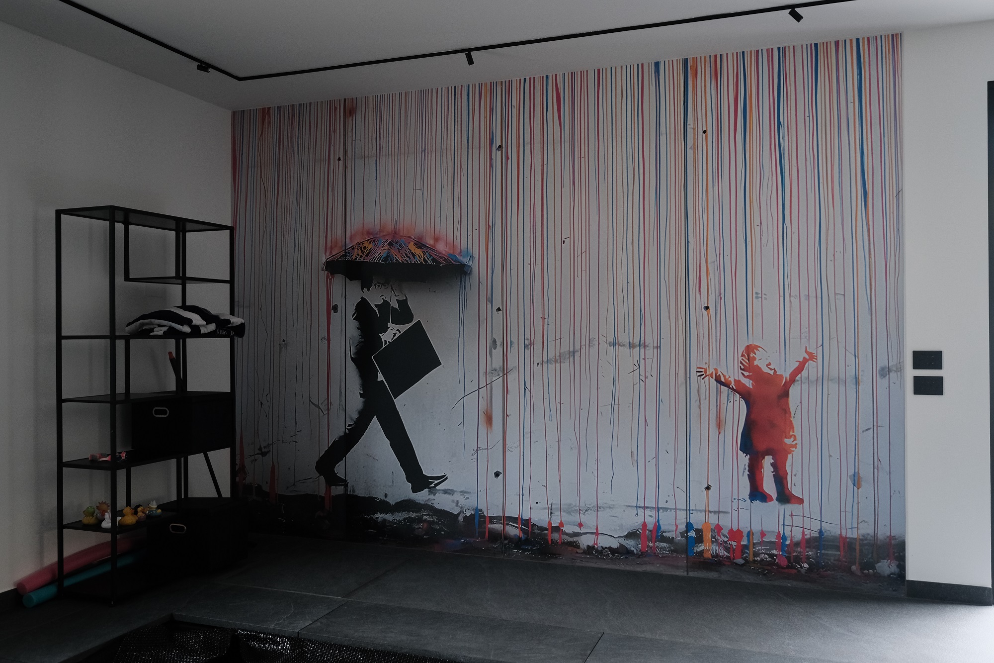 grande lastra decorata street art