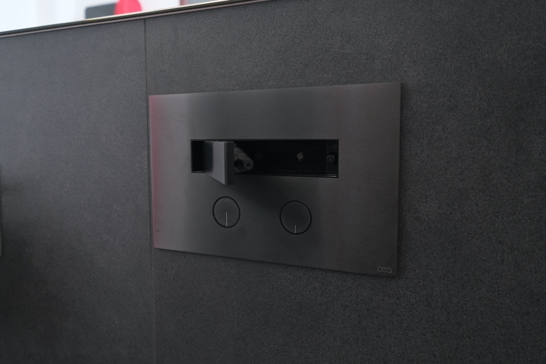 placca wc con idroscopino