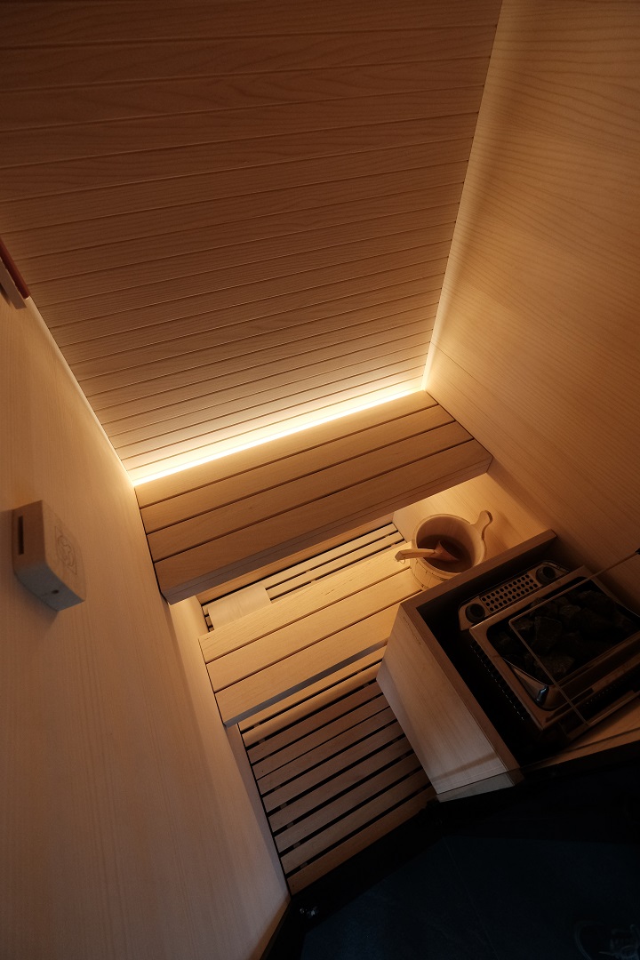 sauna in casa zona spa domestica