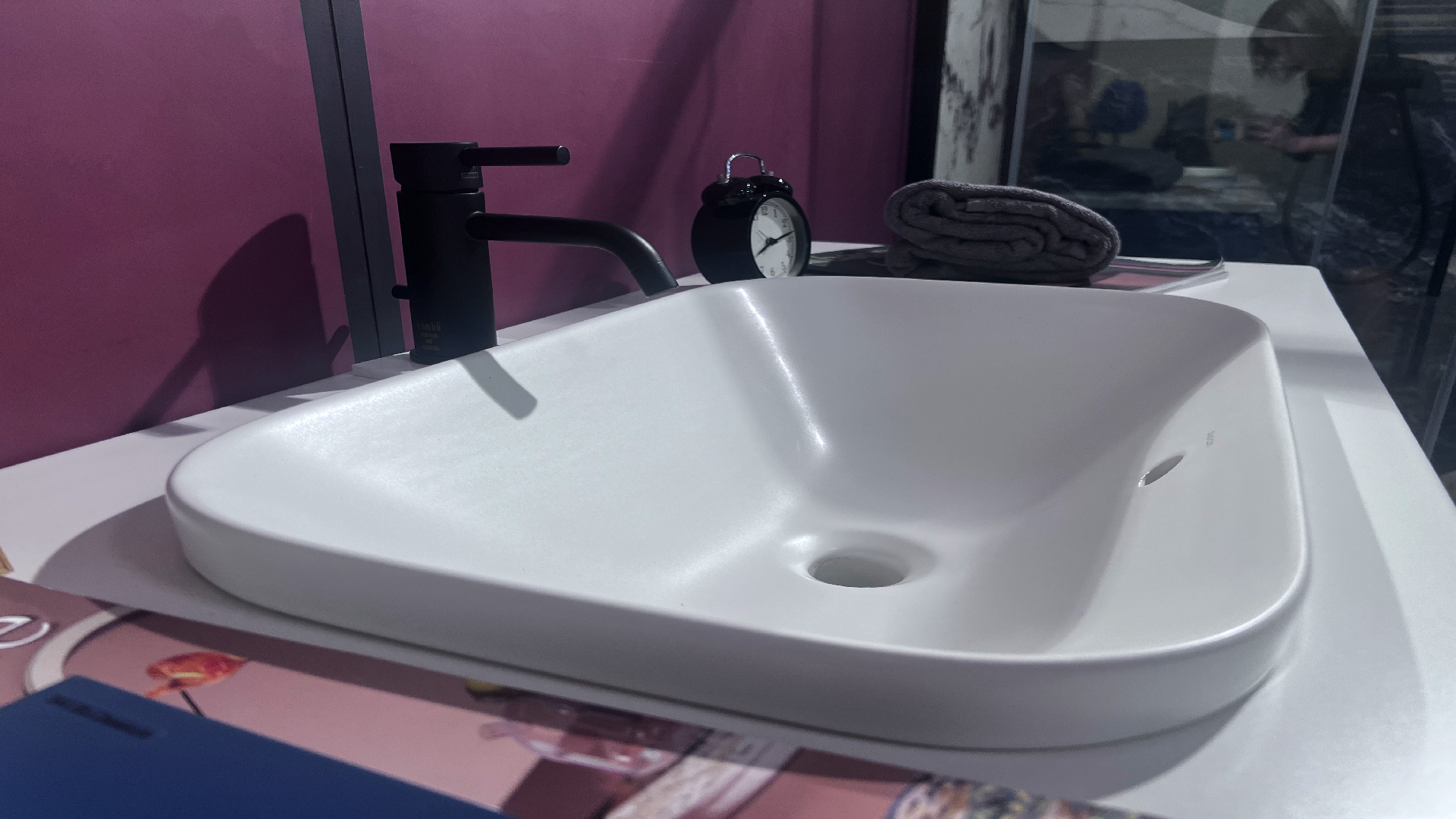 mobile bagno sospeso blu classico prezzo outlet
