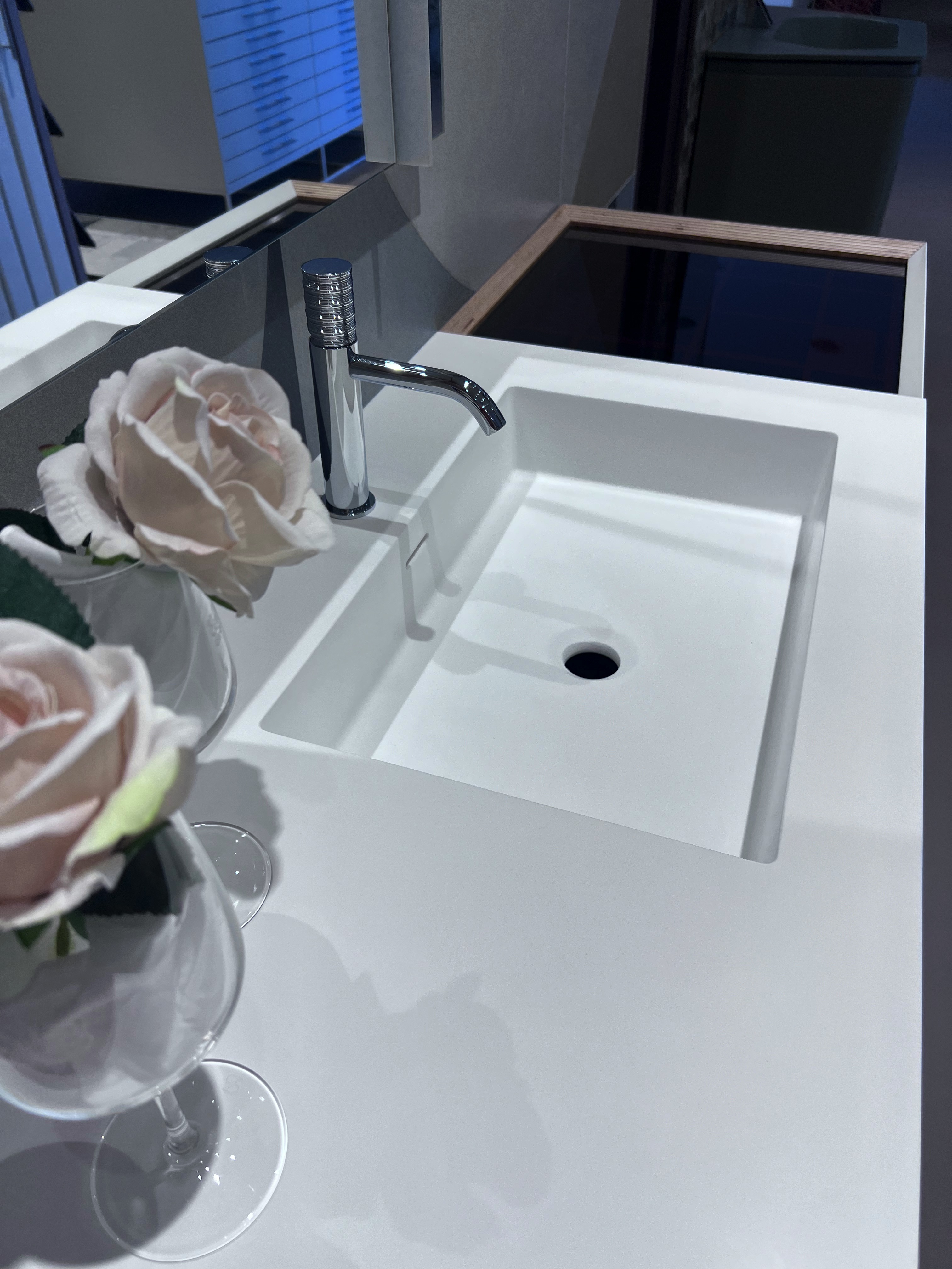 lavabo bagno integrato in resina mobili outlet