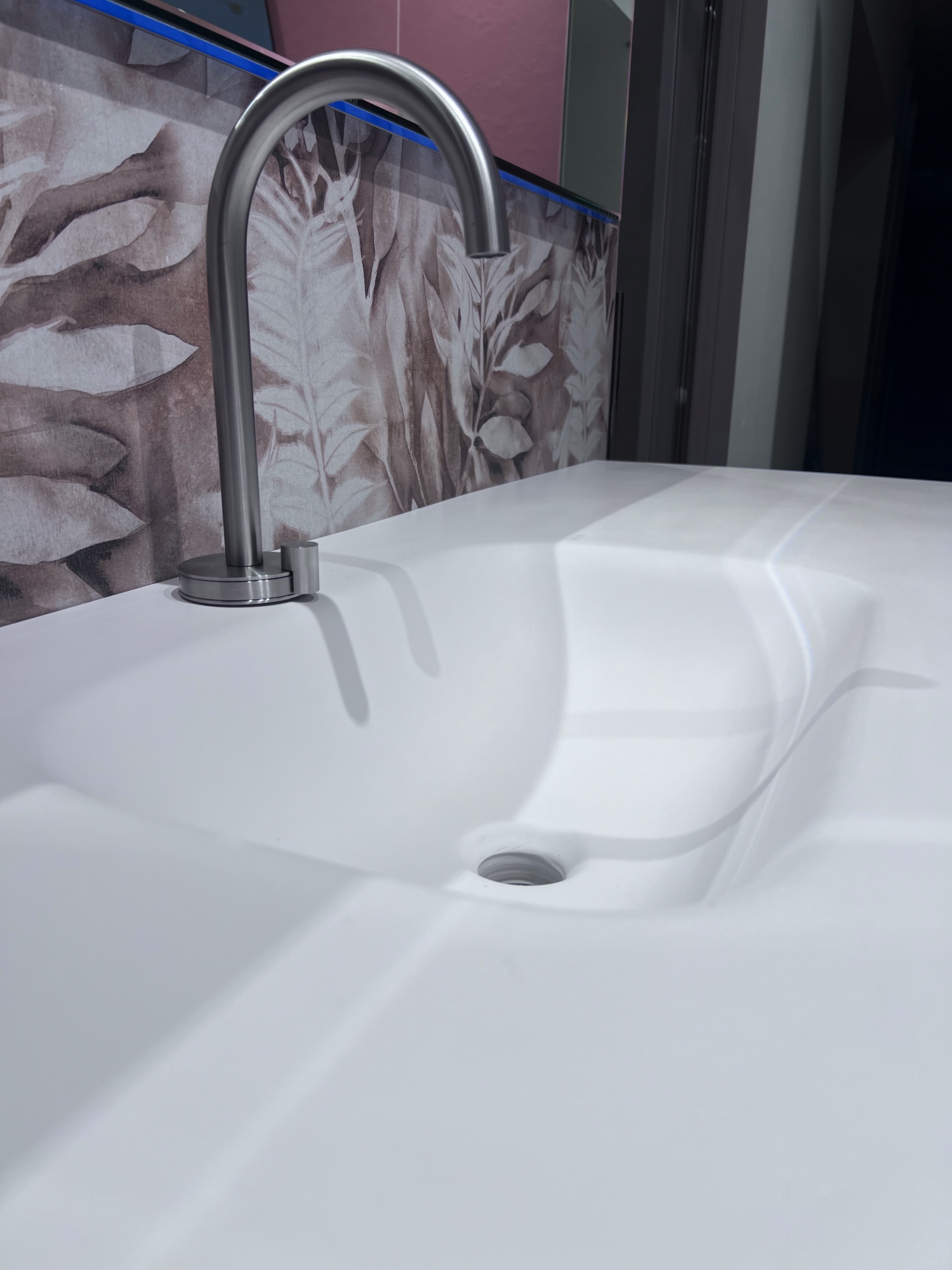 lavabo bagno corian integrato