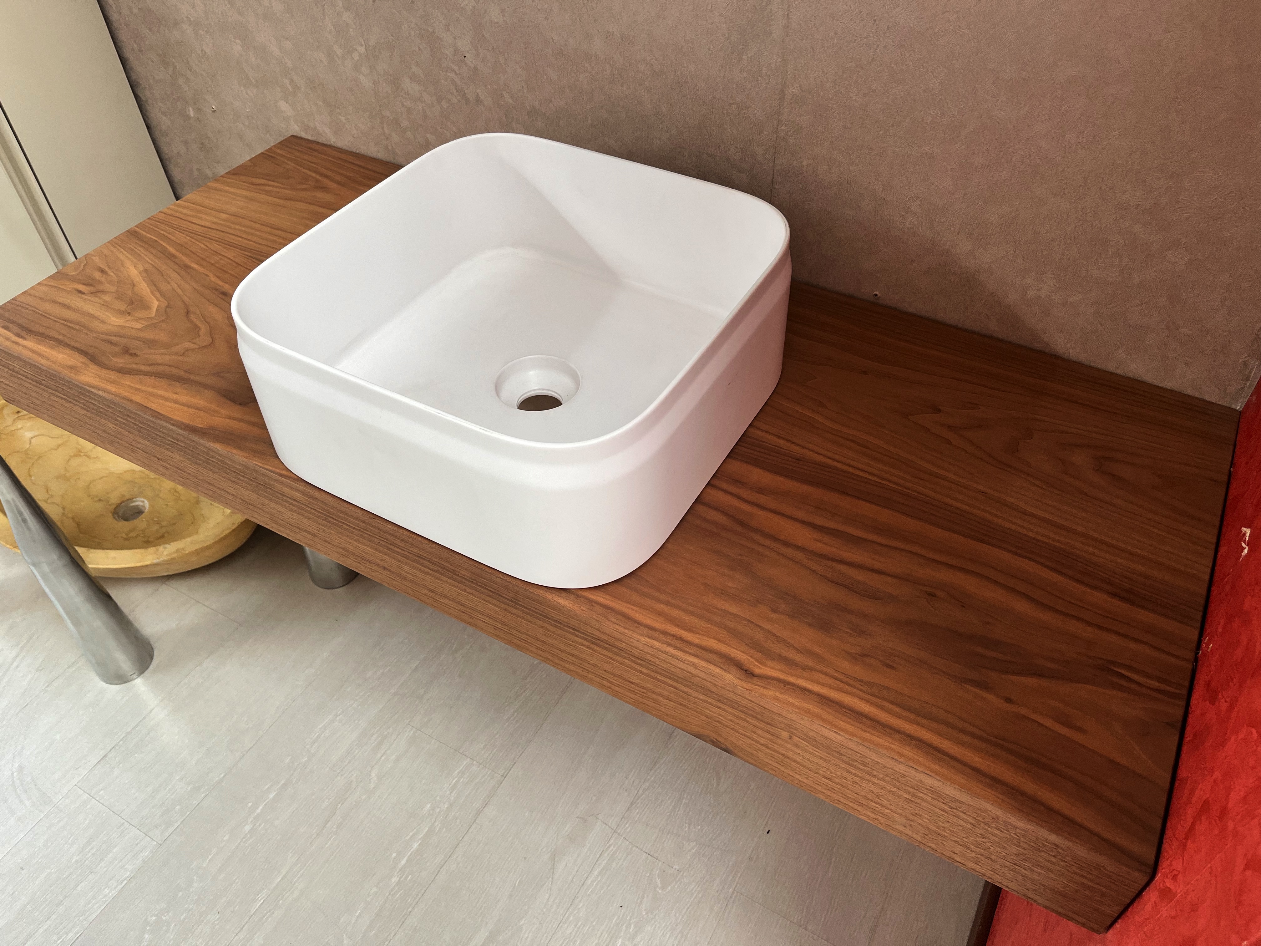 mensola in legno massello bagno prezzo