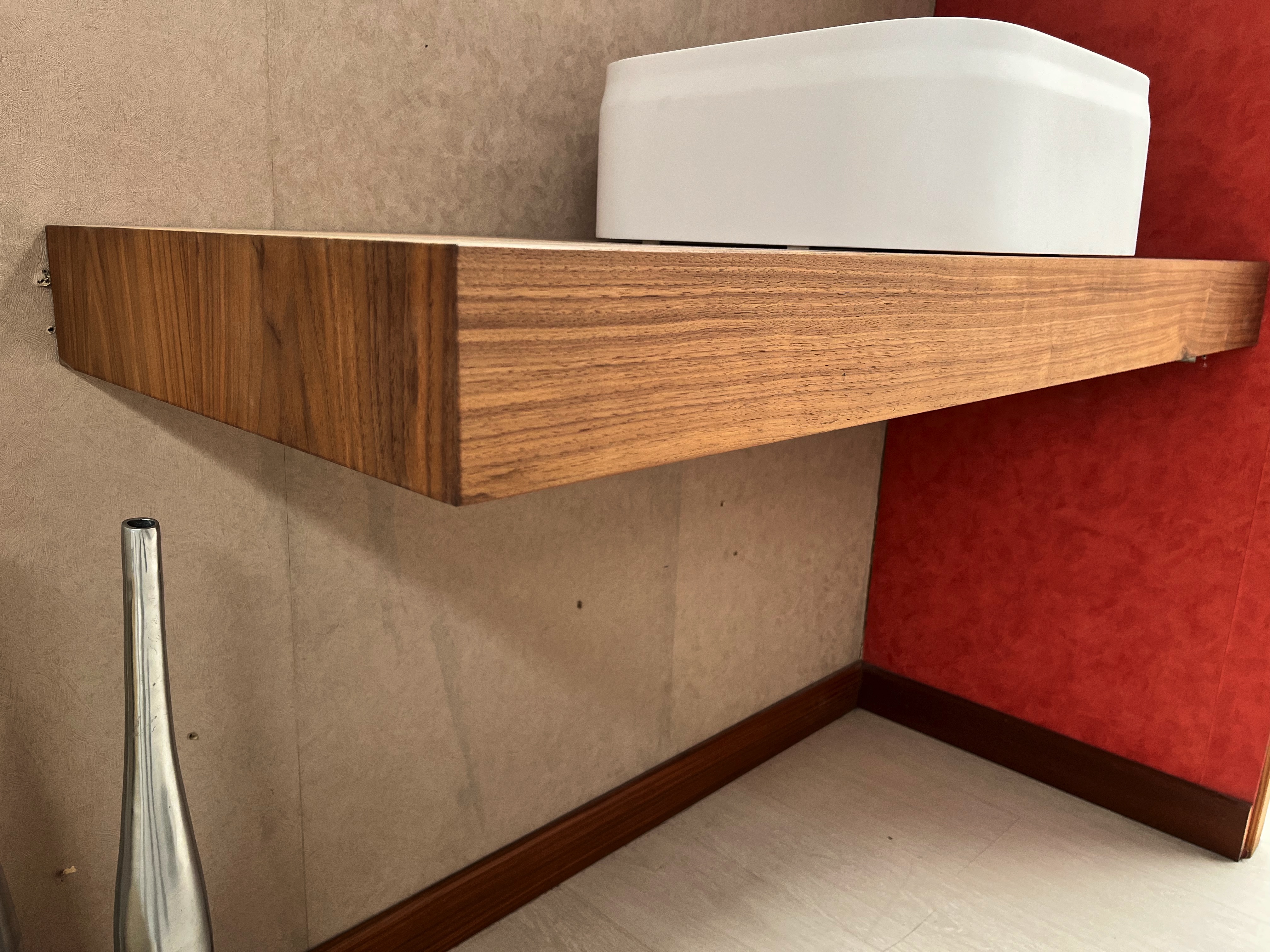 mensola in legno massello bagno prezzo