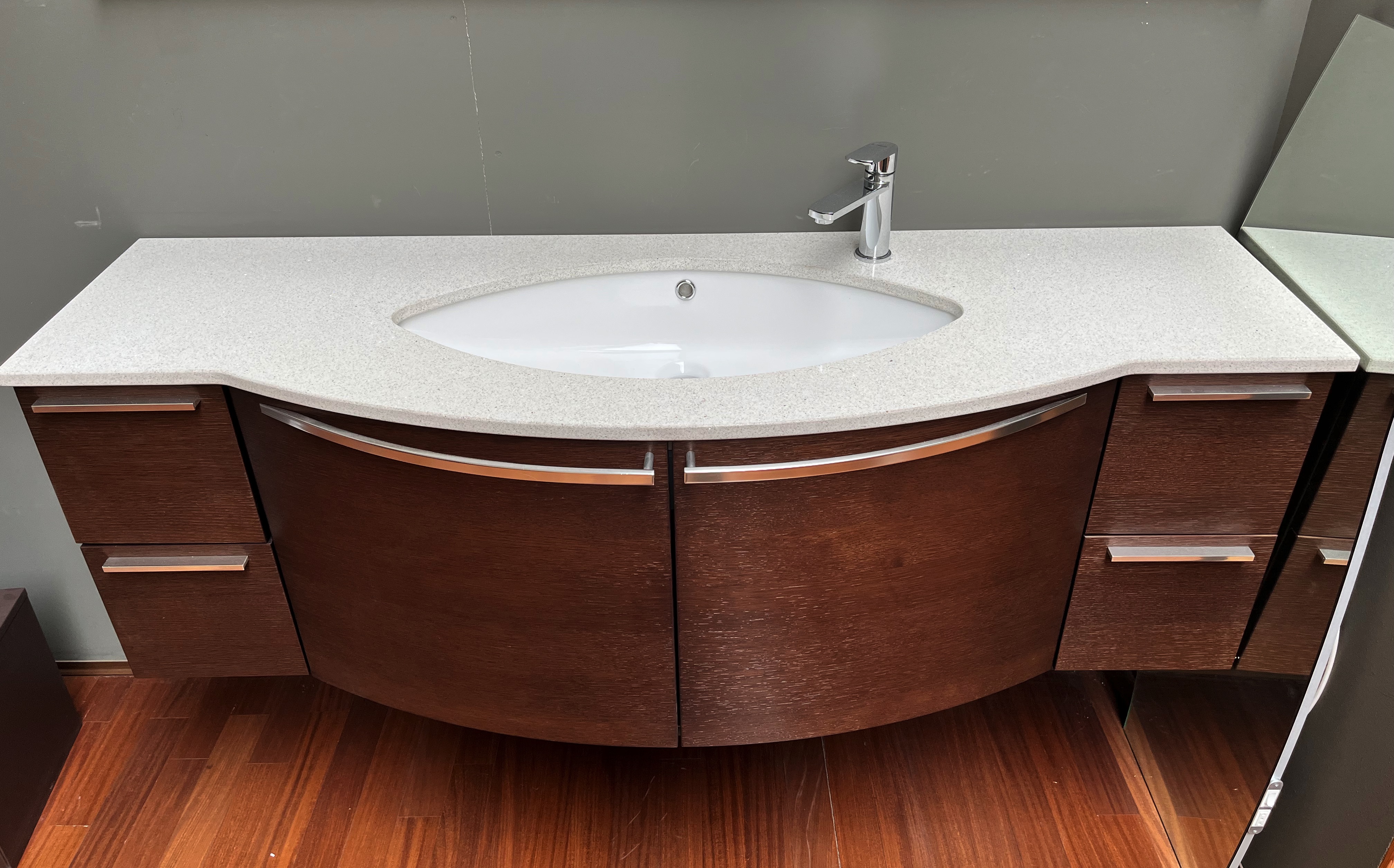 mobile bagno quarzo legno prezzo outlet