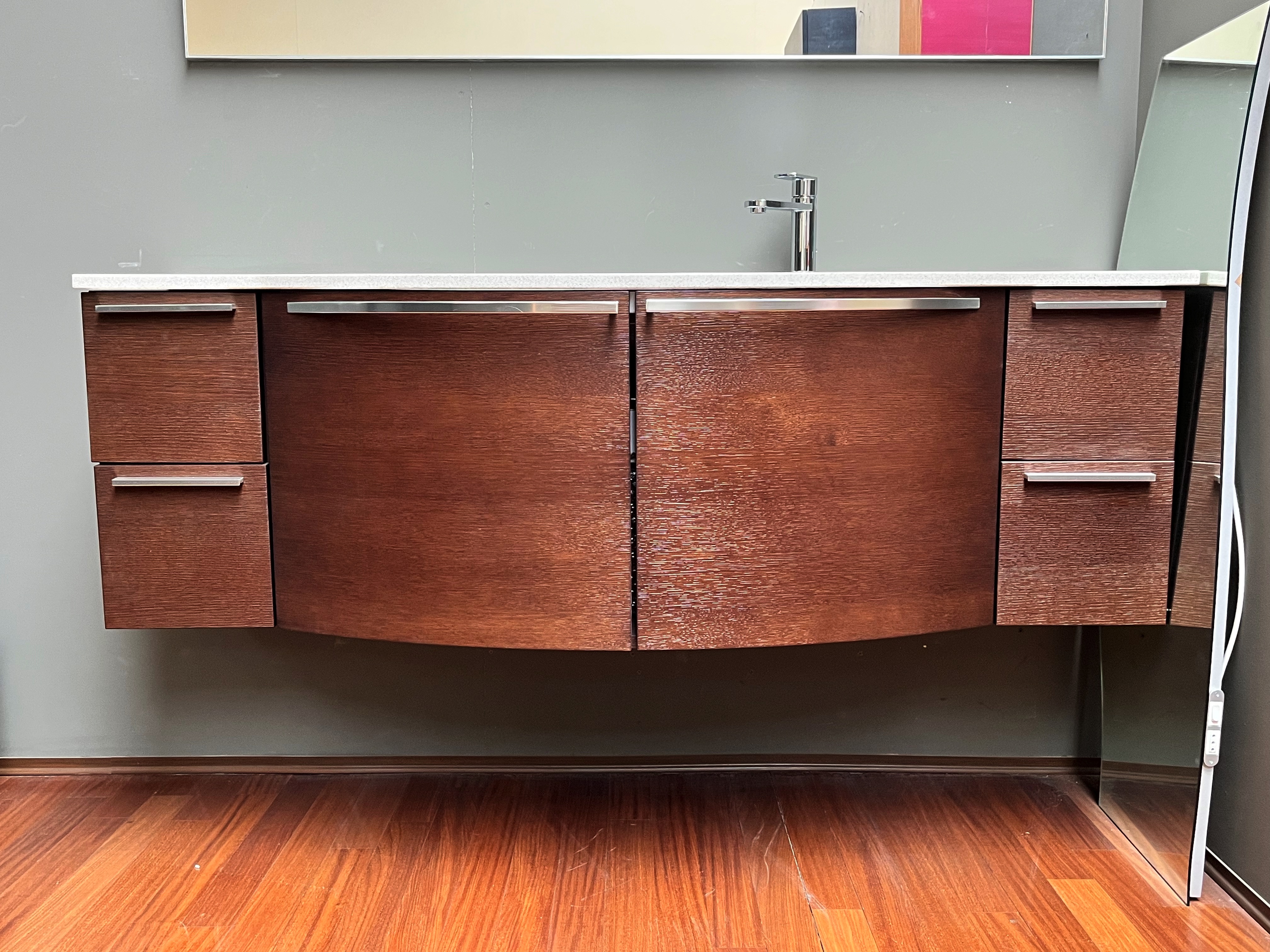 mobile bagno quarzo legno prezzo outlet