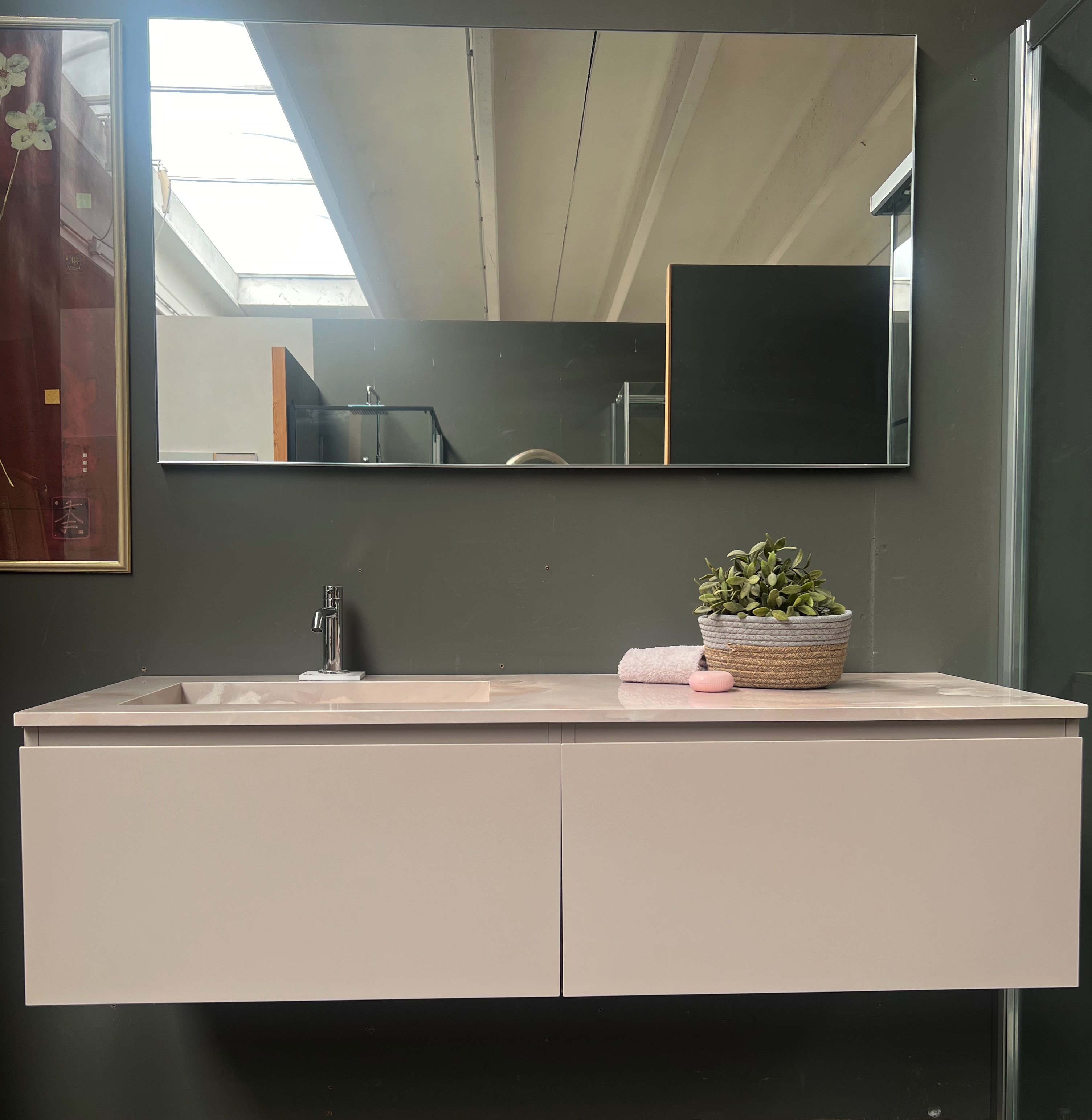 mobile bagno rosa arbi prezzo outlet