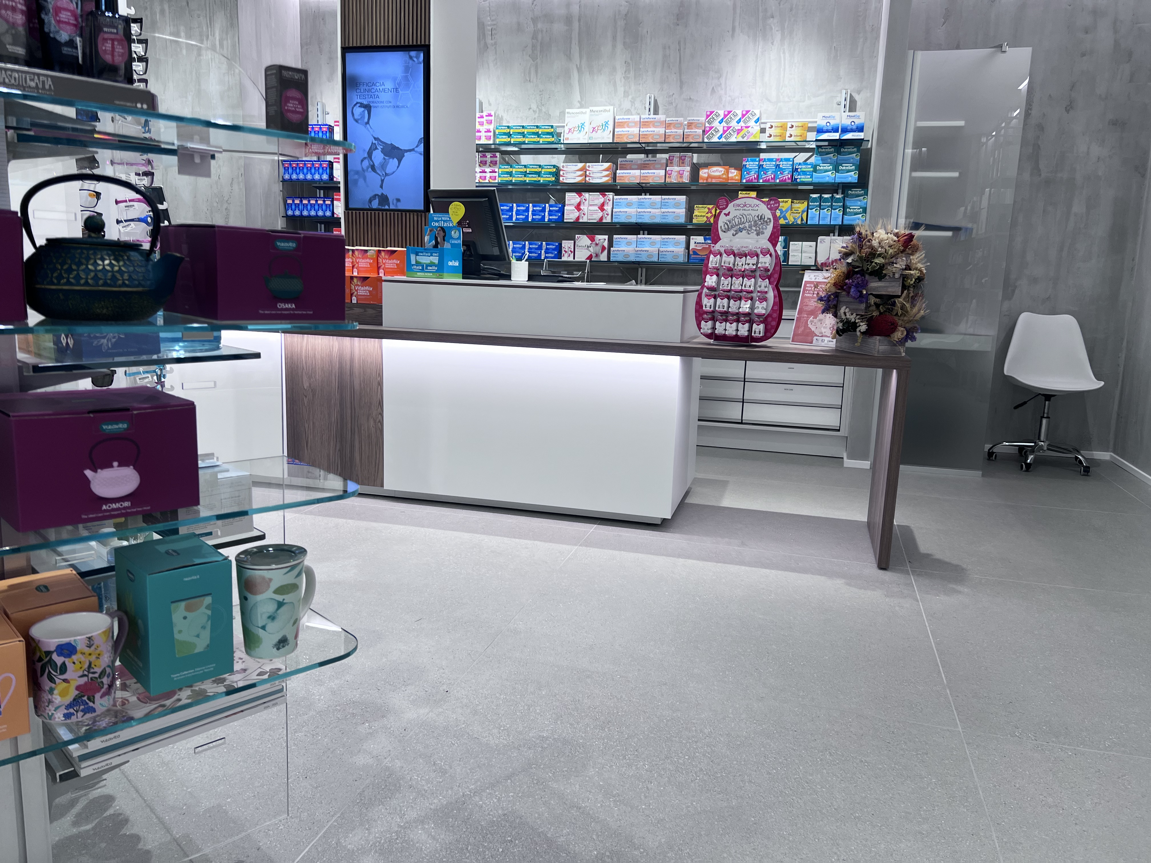 pavimenti gres farmacia negozi